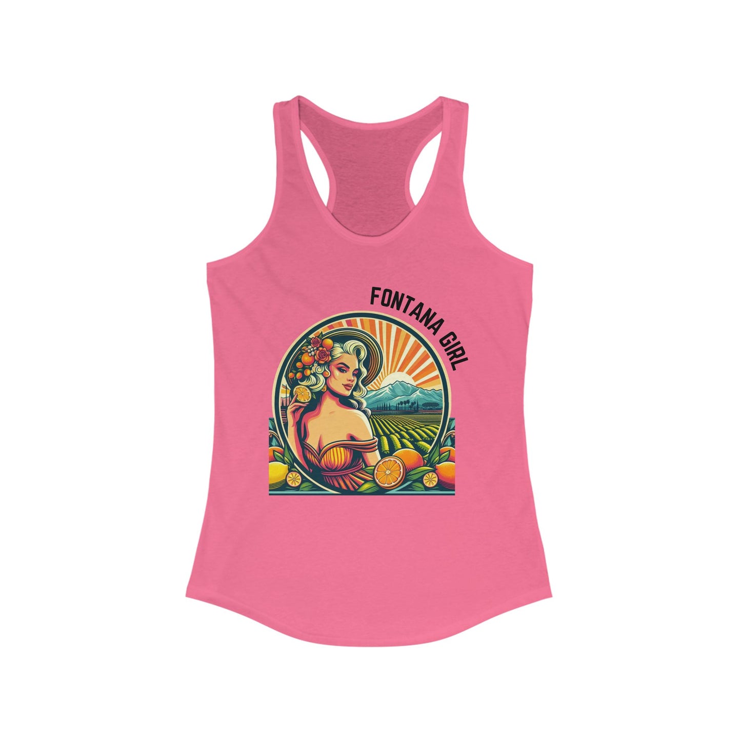 FONTANA GIRL- Tank Top - Citrus Queen