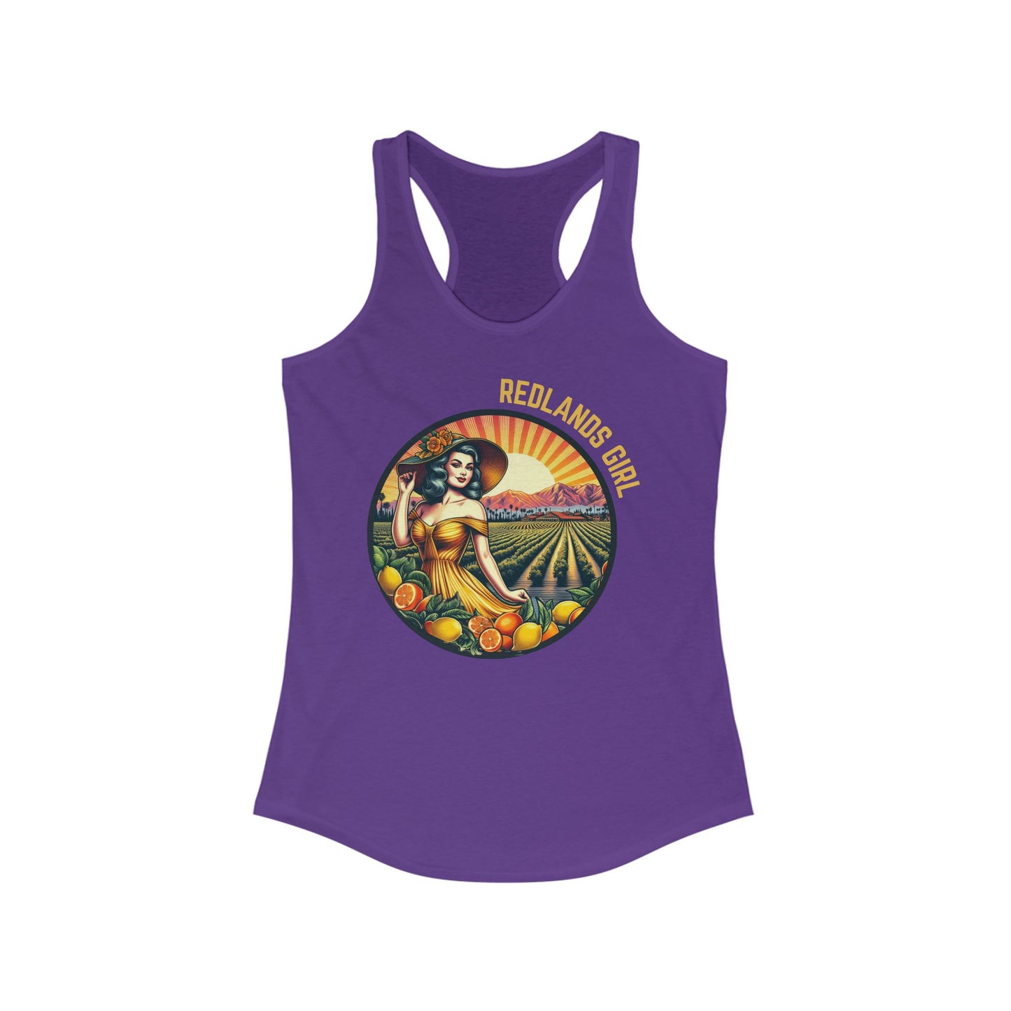 REDLANDS GIRL- Tank Top- Modern Beauty