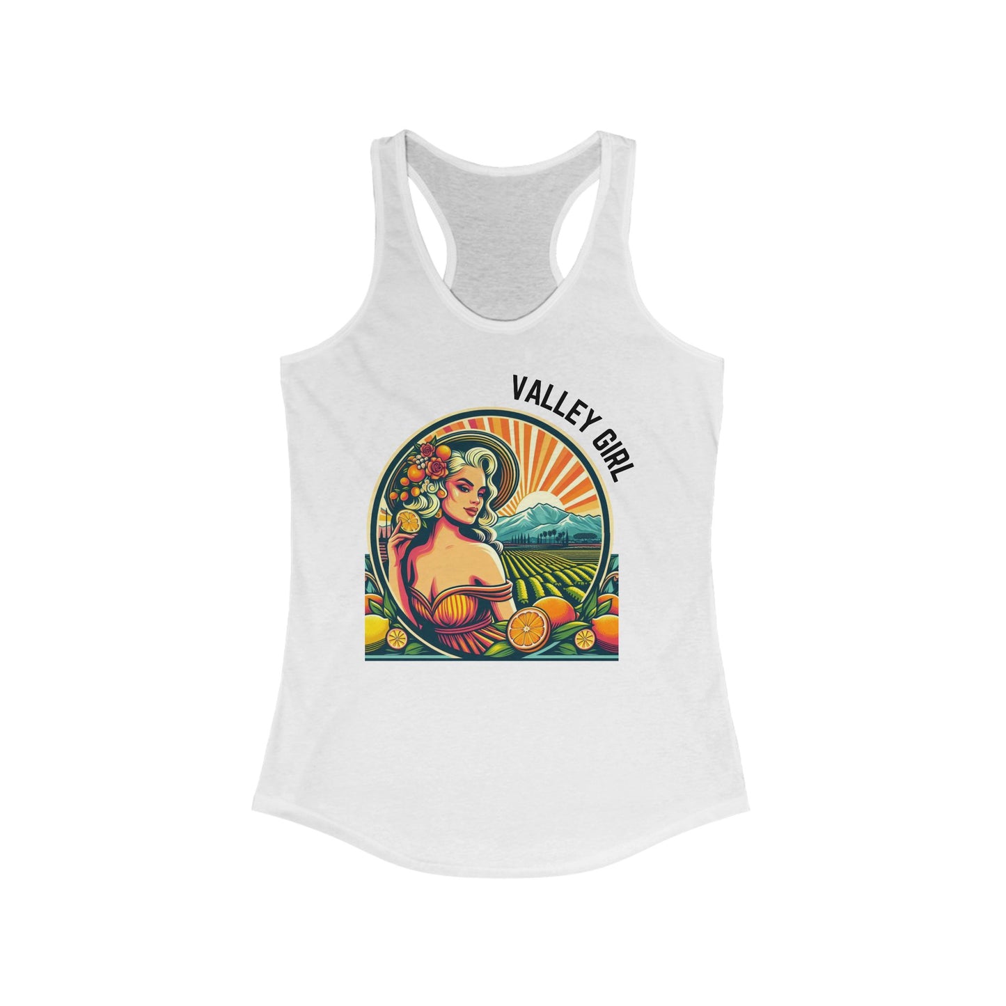 VALLEY GIRL - Tank Top - Citrus Queen