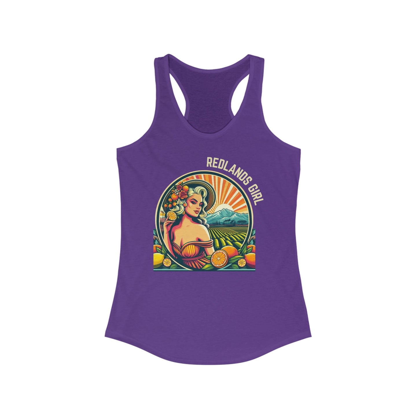 REDLANDS GIRL - Tank Top - Citrus Queen