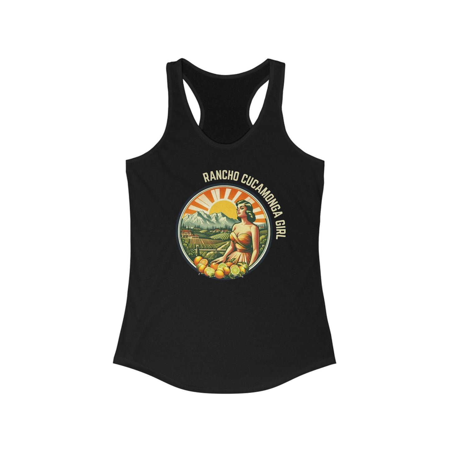 RANCHO CUCAMONGA GIRL - Tank Top - Vintage Blonde