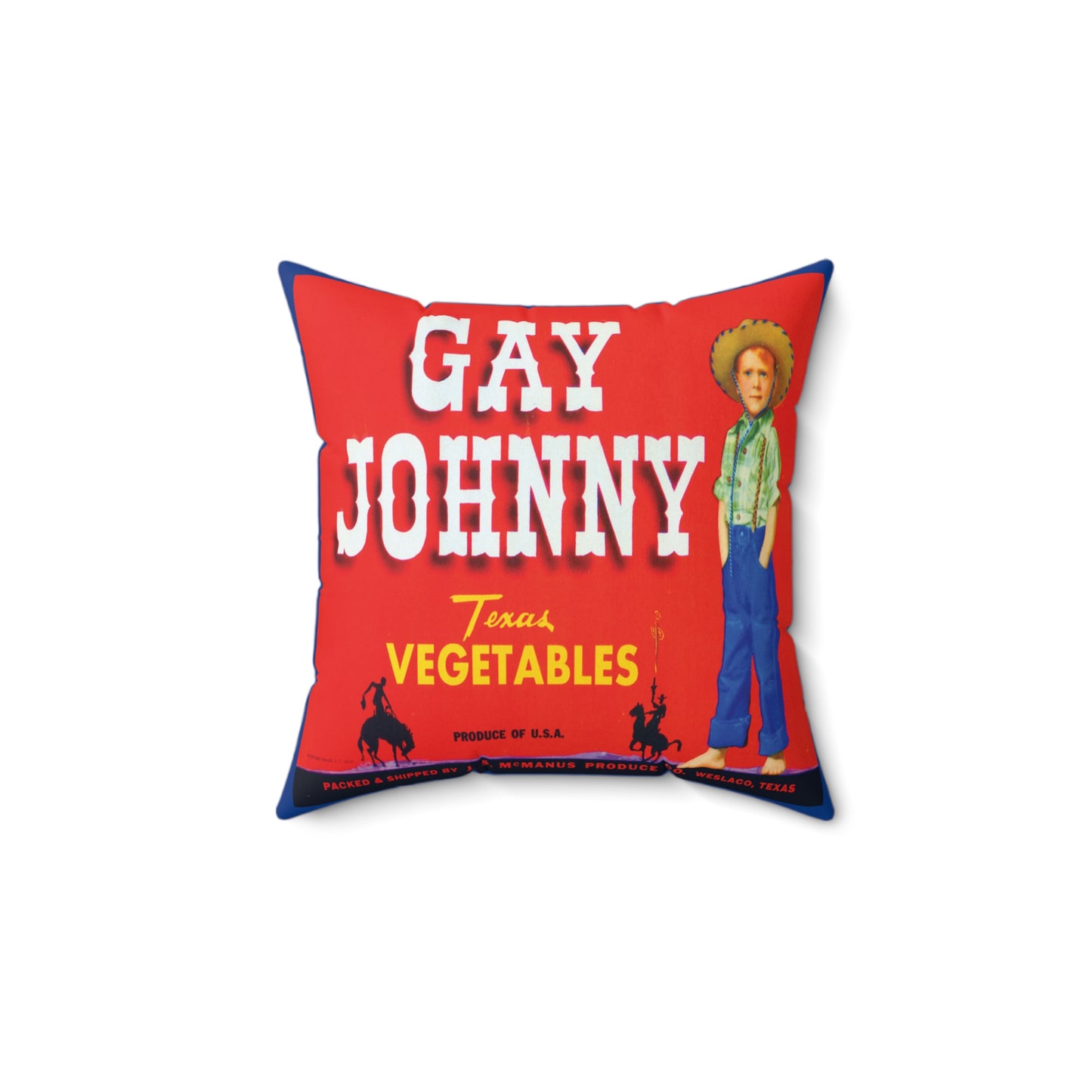 Gay Johnny Square Pillow
