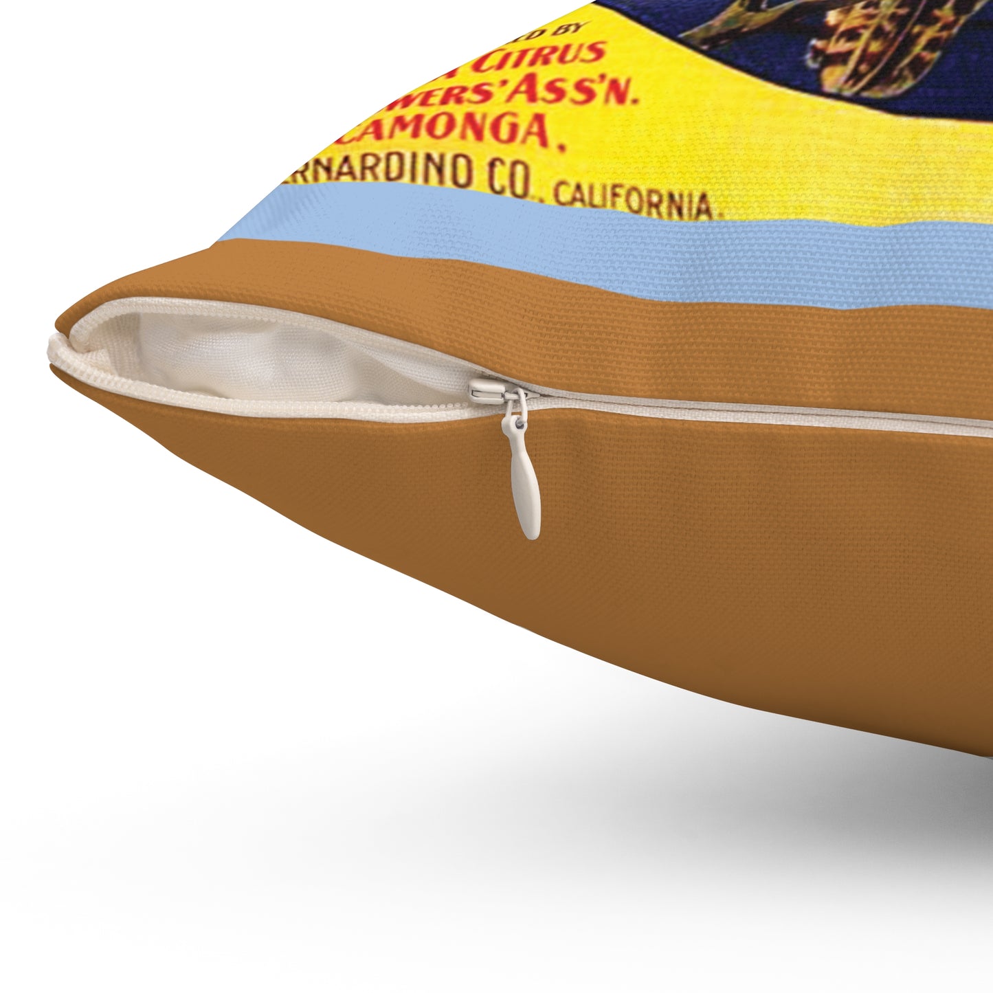 Cucamonga Owl Square Pillow