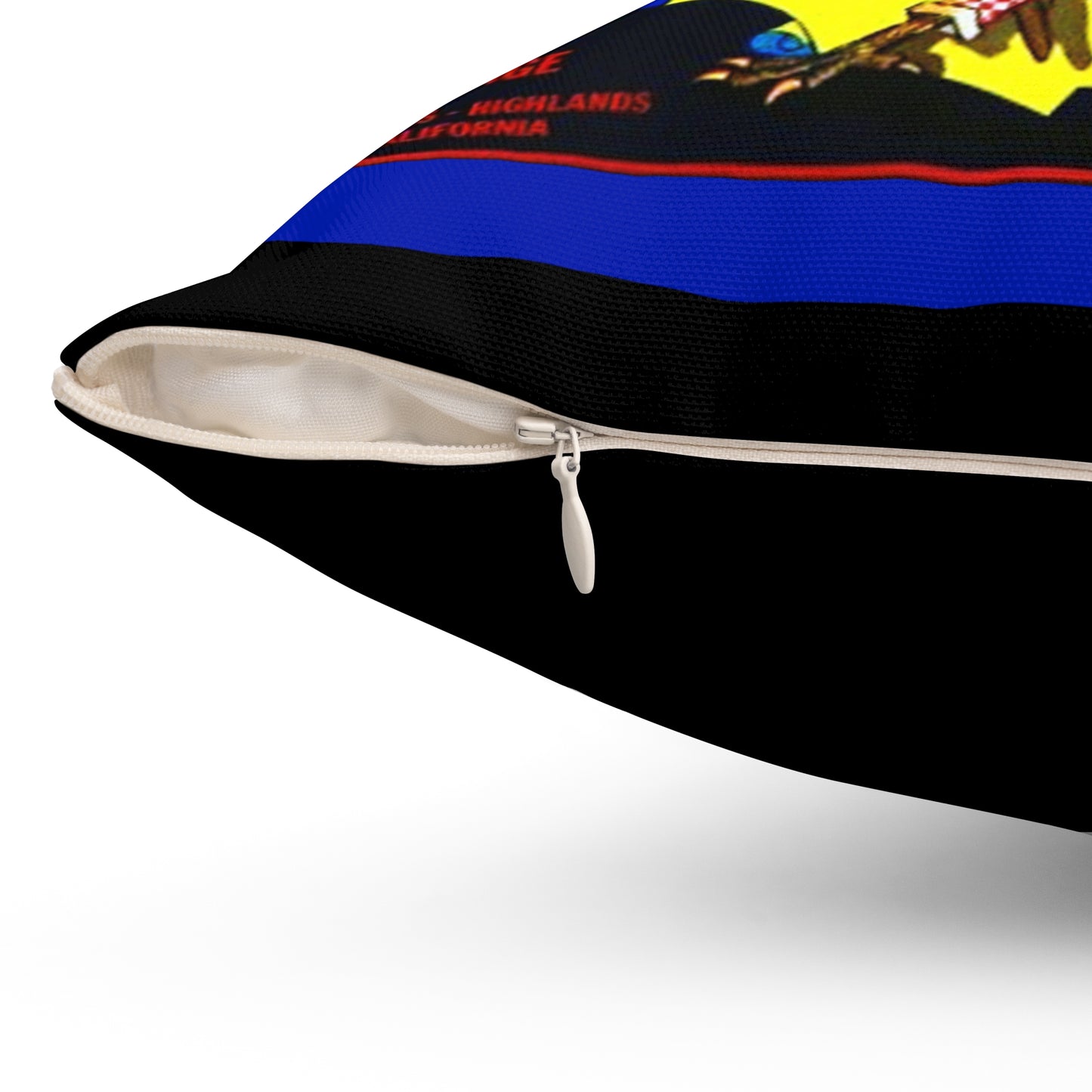 Cock-Robin Square Pillow