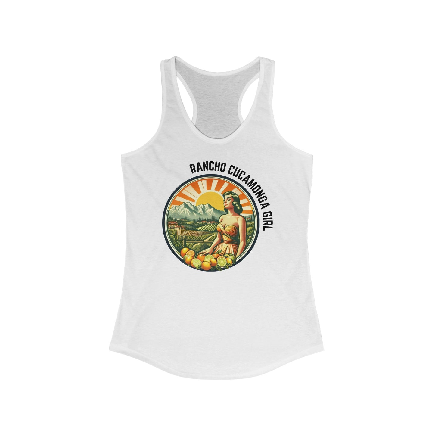 RANCHO CUCAMONGA GIRL - Tank Top - Vintage Blonde