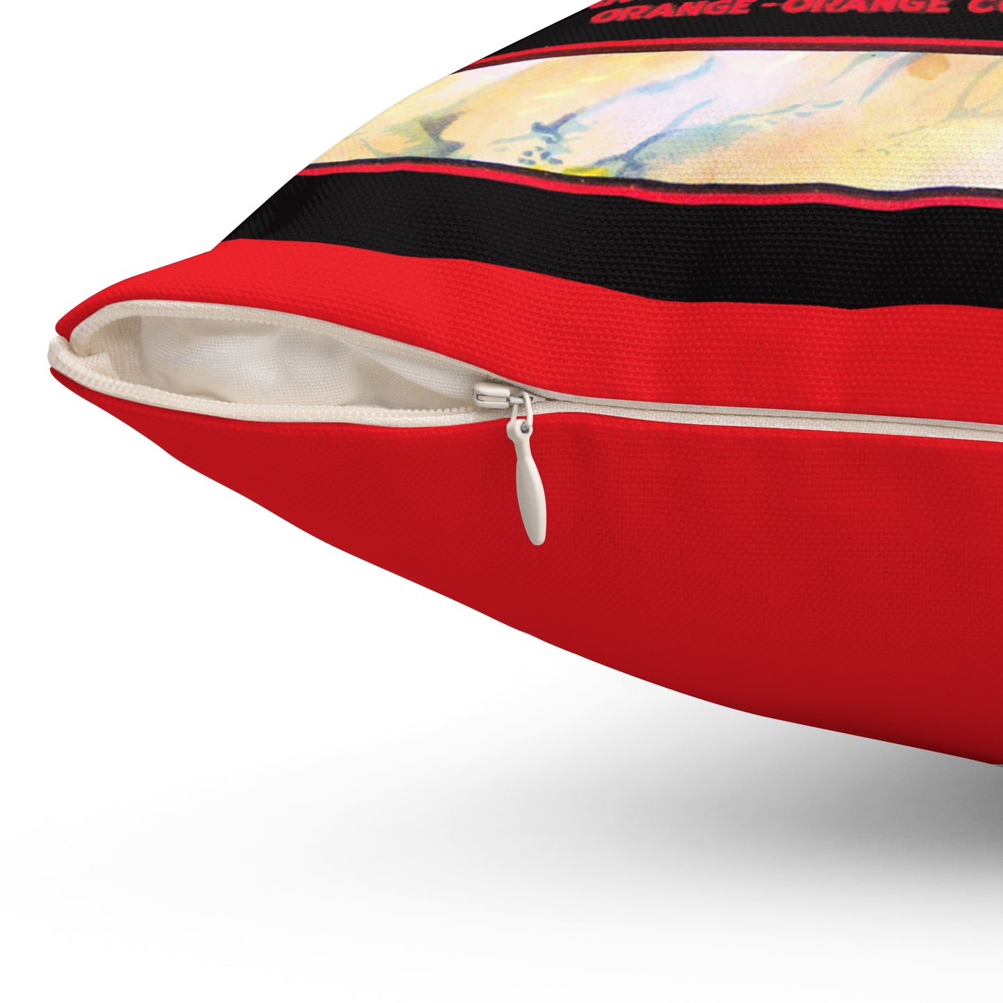 Cock of the Walk Square Pillow