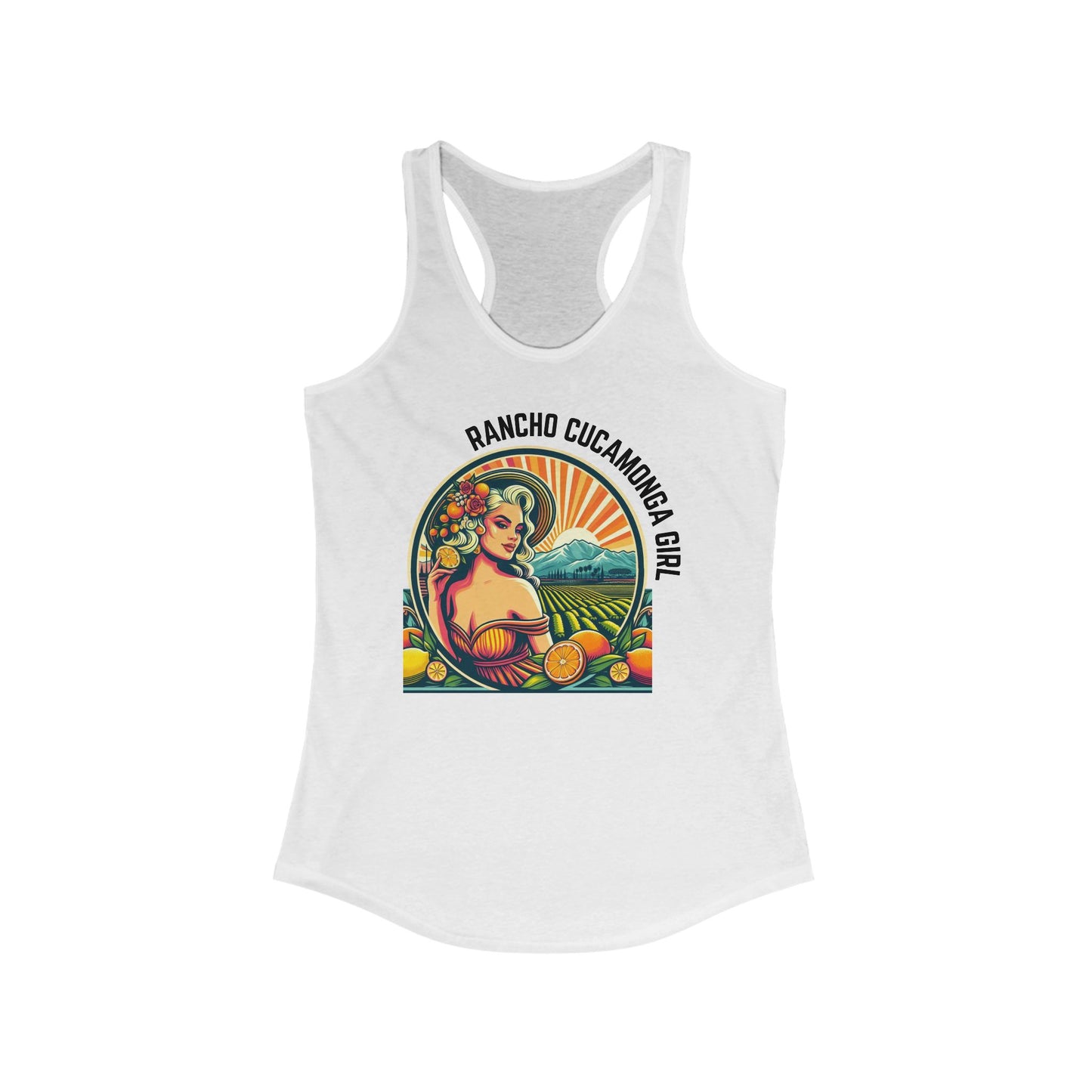 RANCHO CUCAMONGA GIRL - Tank Top- Citrus Queen
