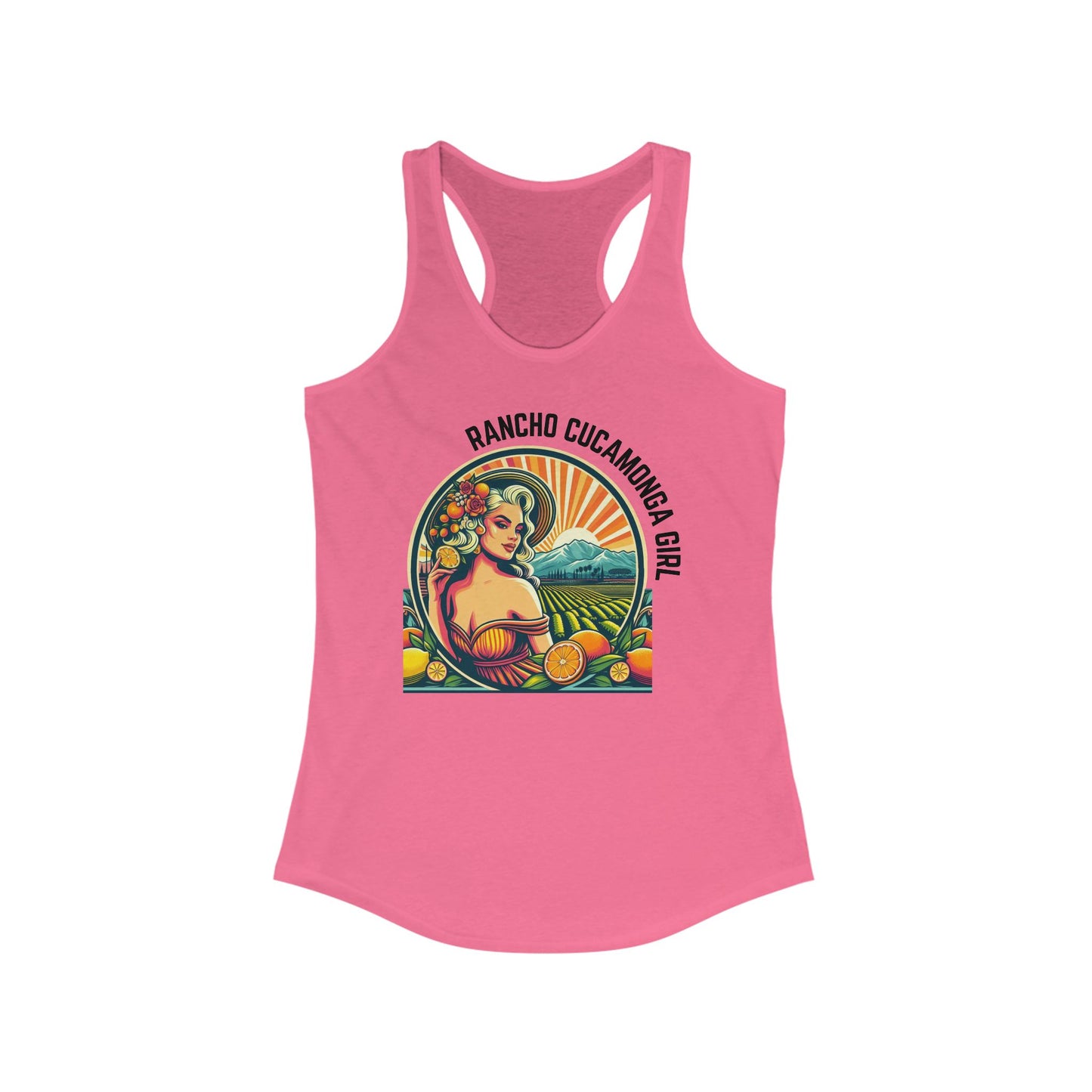 RANCHO CUCAMONGA GIRL - Tank Top- Citrus Queen
