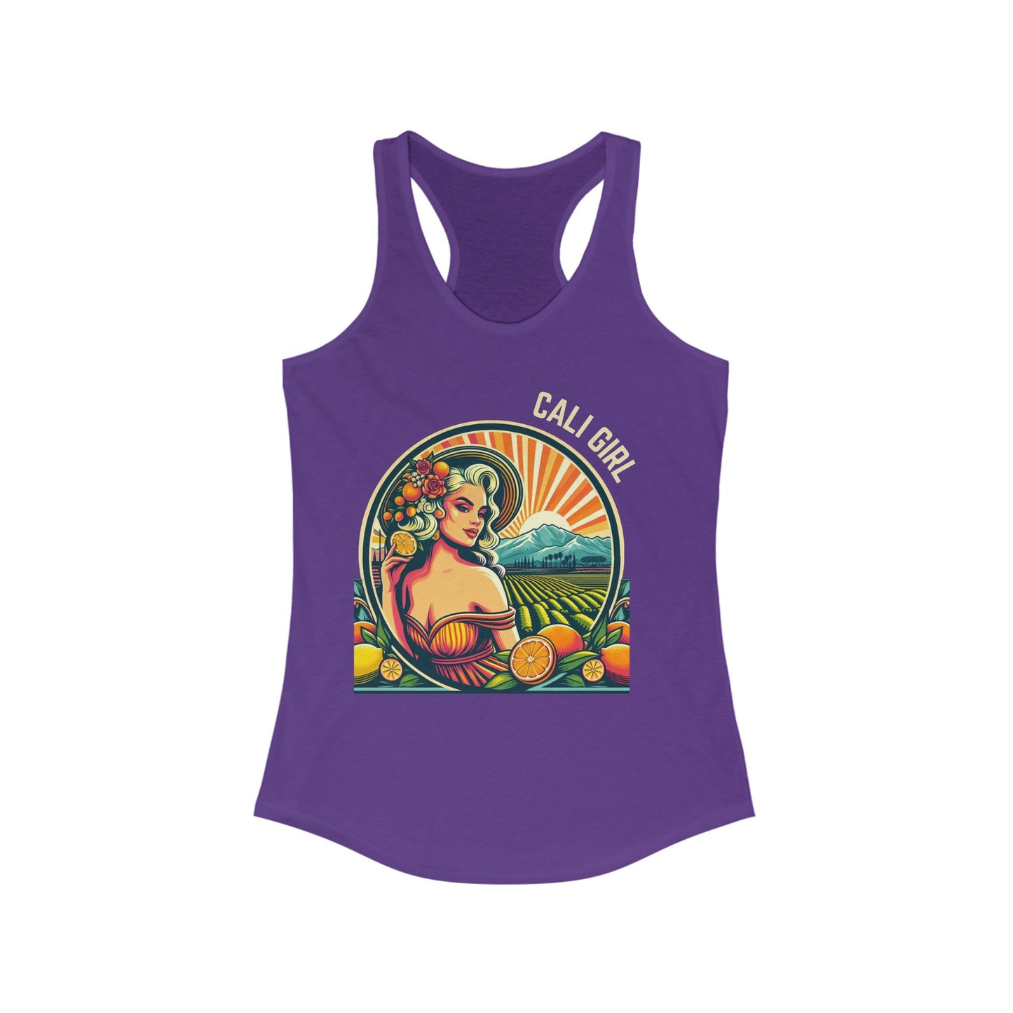 CALI GIRL - Tank Top - Citrus Queen
