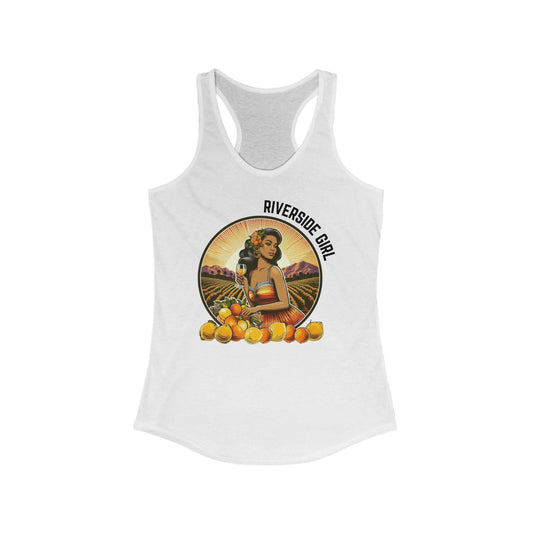 RIVERSIDE GIRL - Tank Top- Retro Brunette