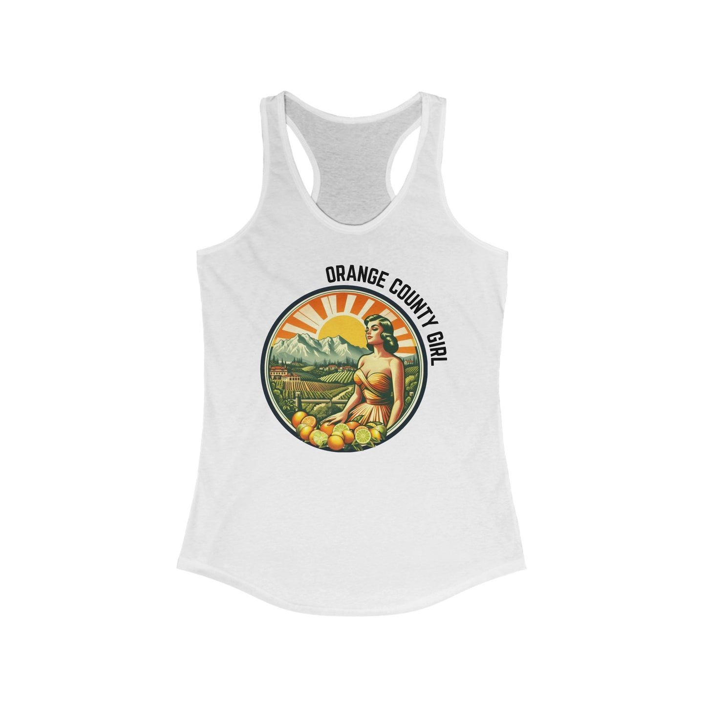 ORANGE COUNTY GIRL - Tank Top - Vintage Blonde