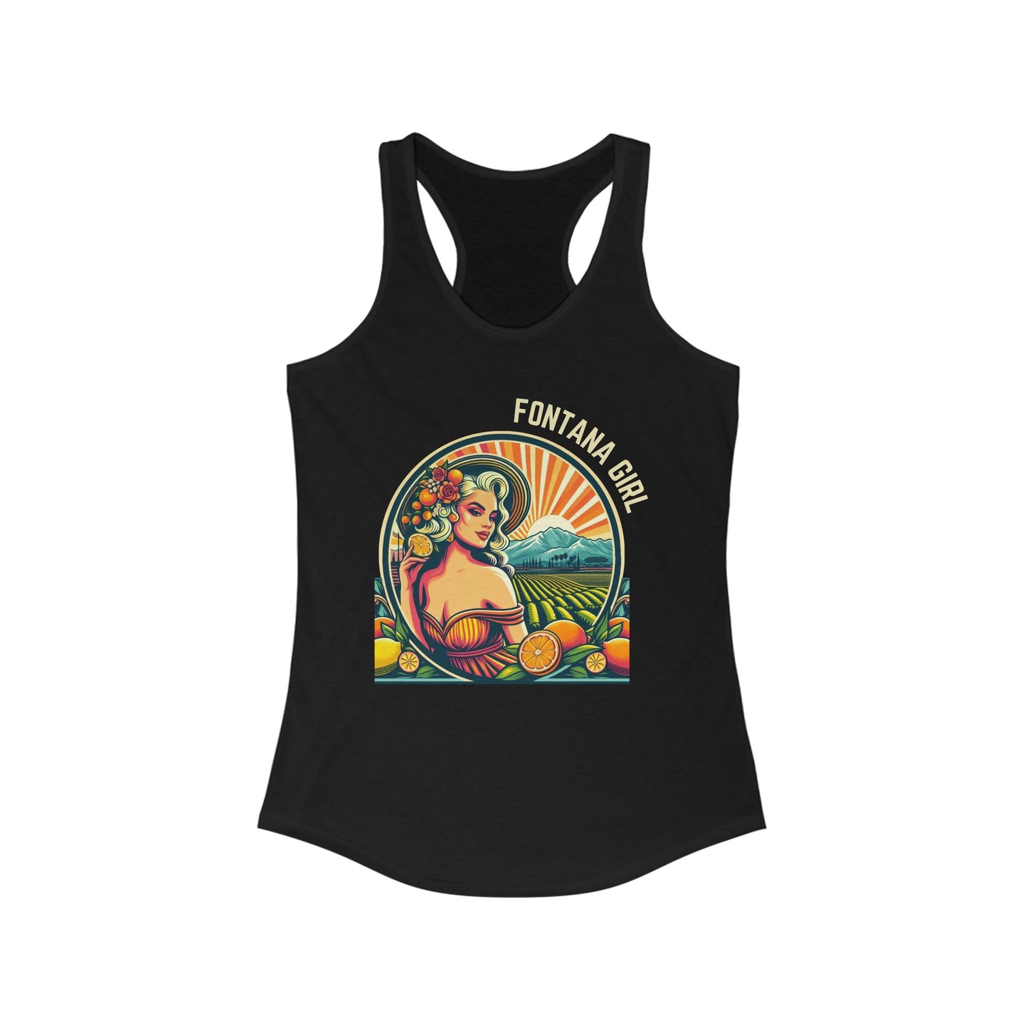 FONTANA GIRL- Tank Top - Citrus Queen
