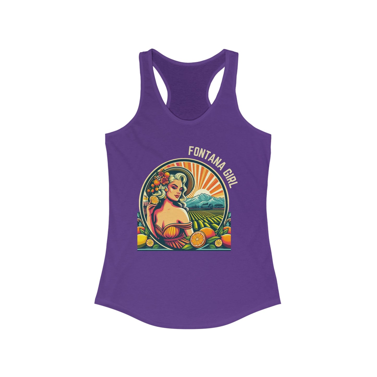 FONTANA GIRL- Tank Top - Citrus Queen