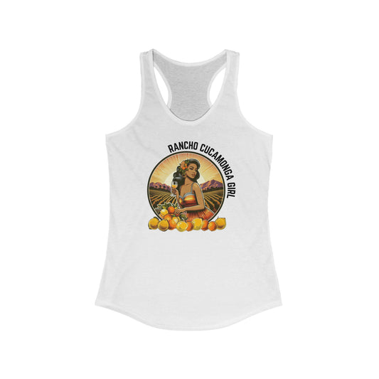 RANCHO CUCAMONGA GIRL - Tank Top - Retro Brunette
