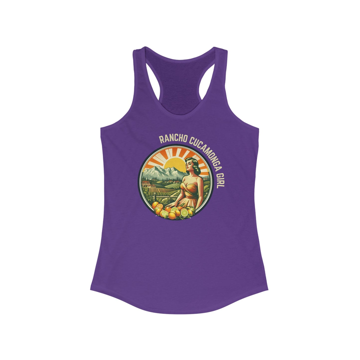 RANCHO CUCAMONGA GIRL - Tank Top - Vintage Blonde