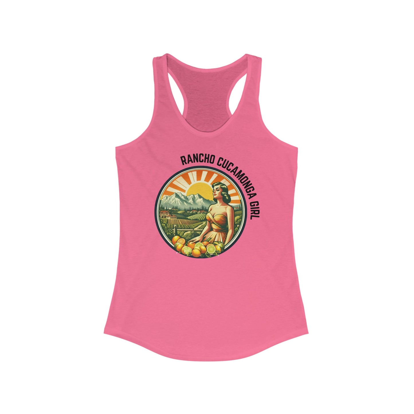RANCHO CUCAMONGA GIRL - Tank Top - Vintage Blonde