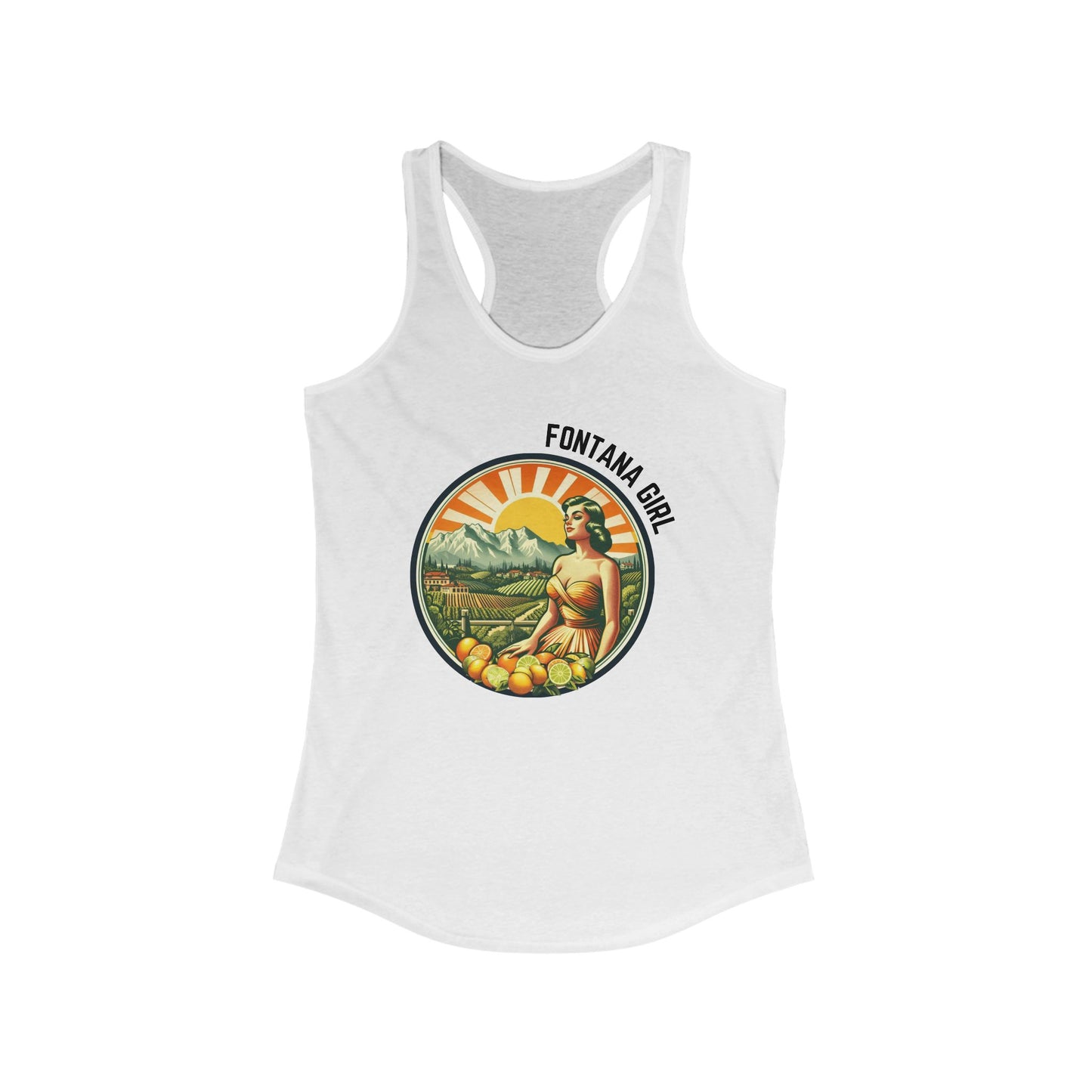FONTANA GIRL- Tank Top - Vintage Blonde