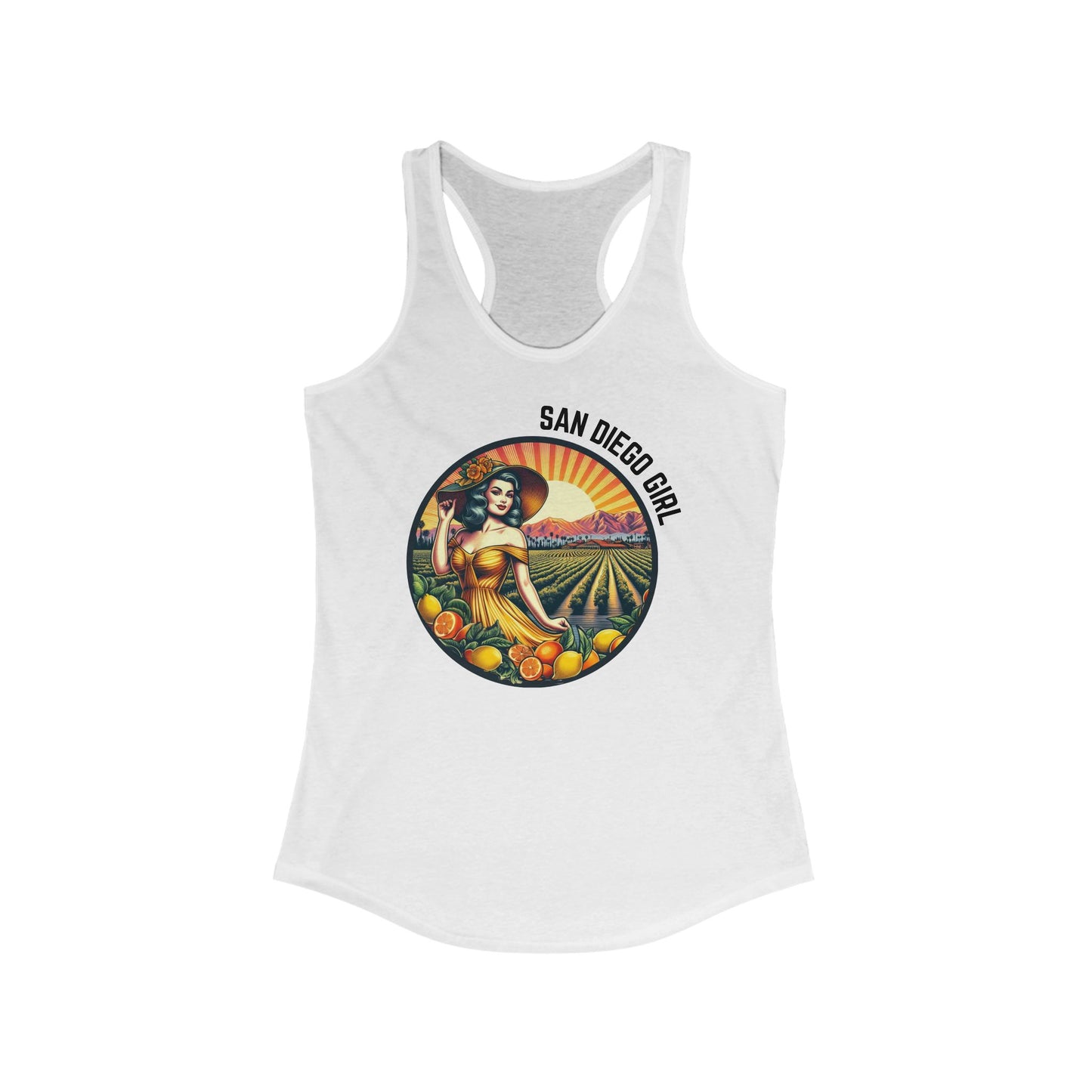 SAN DIEGO GIRL- Tank Top- Modern Beauty