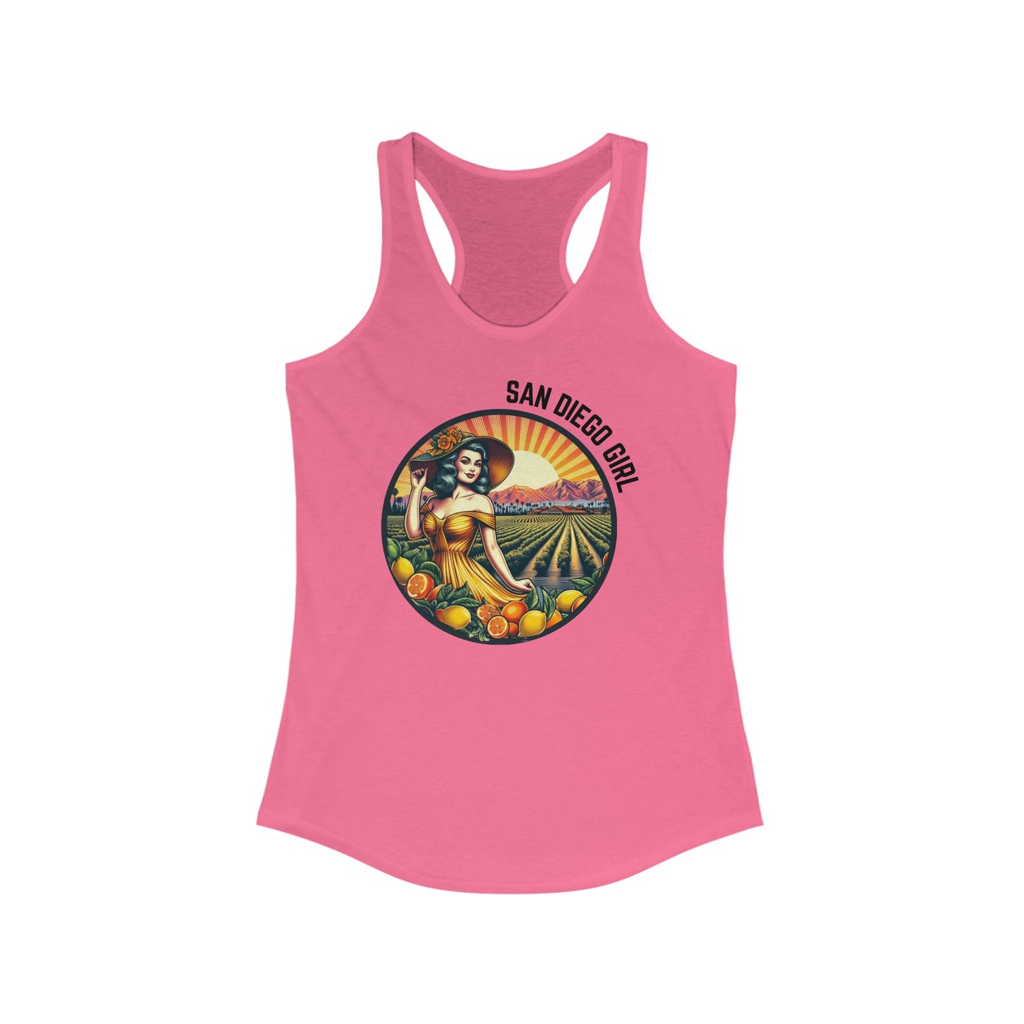 SAN DIEGO GIRL- Tank Top- Modern Beauty