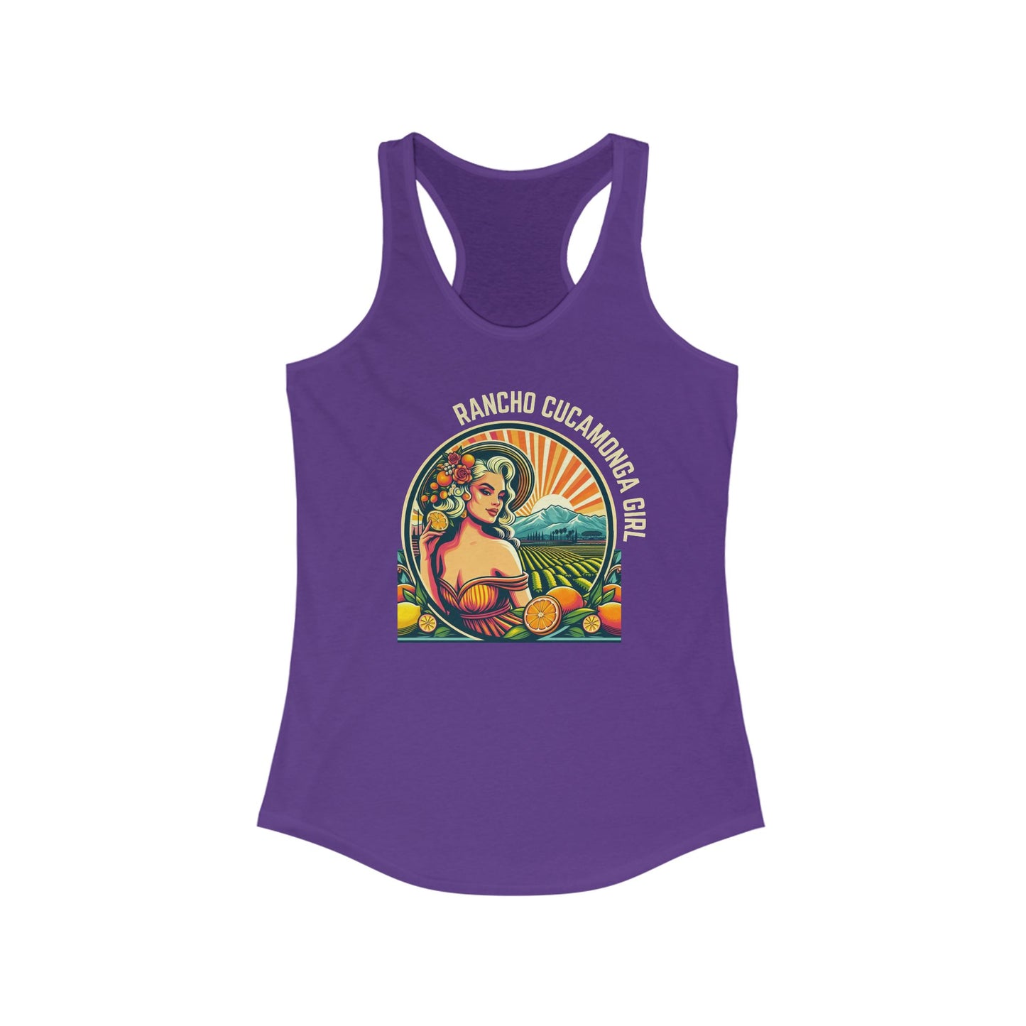 RANCHO CUCAMONGA GIRL - Tank Top- Citrus Queen