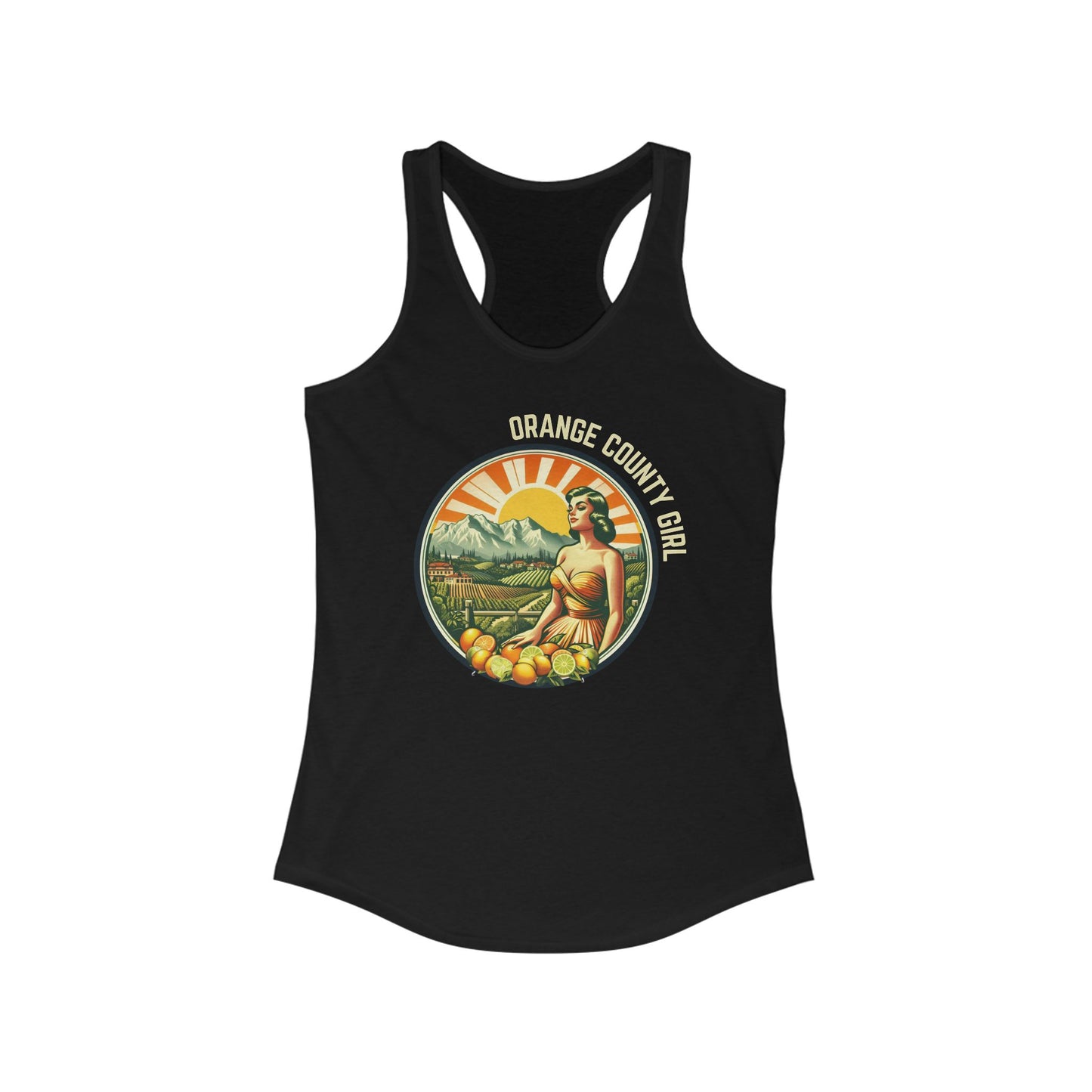 ORANGE COUNTY GIRL - Tank Top - Vintage Blonde